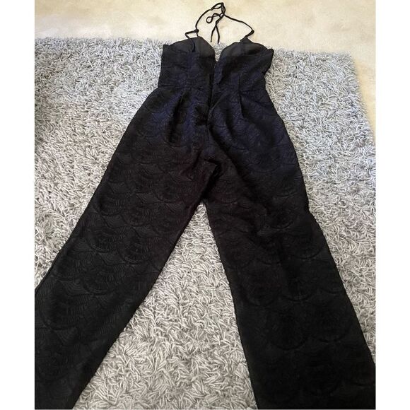 NWOT SAYLOR SARA JUMPSUIT in BLACK - Picture 12 of 16